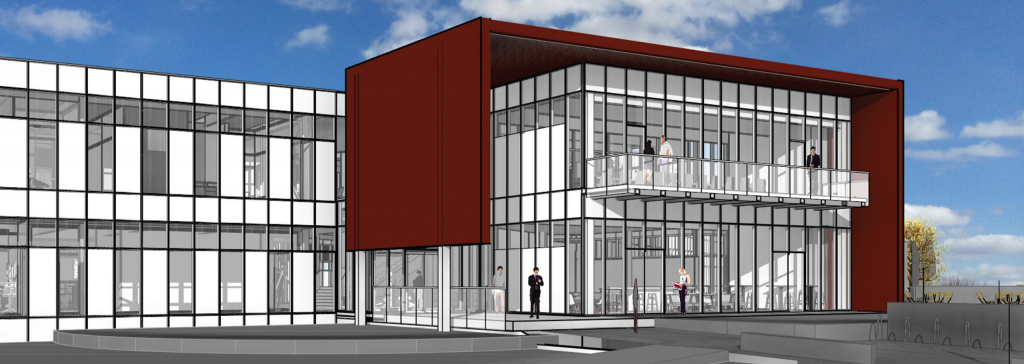 The future Iowa State University Economic Development Core Facility