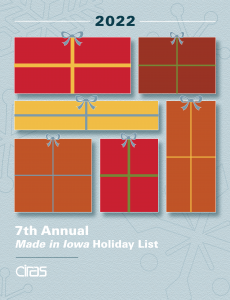 7th Annual Made in Iowa Holiday List pdf presented by CIRAS 