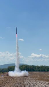 CY Launch Rocket blacst off