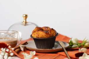 Cinnamon Filled Kouign Amann pastry